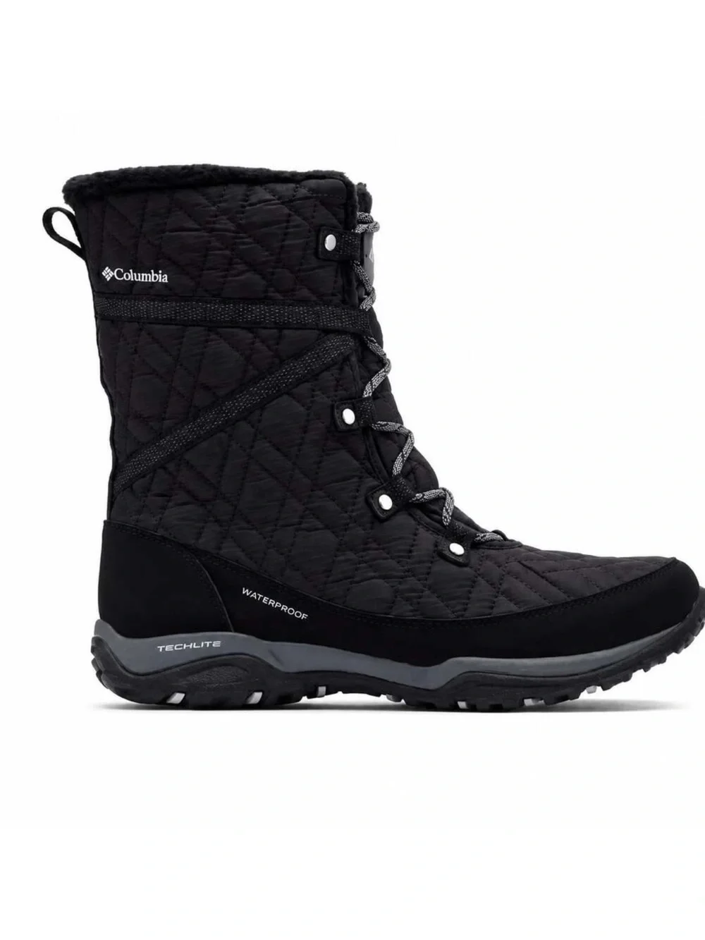 Columbia Women’s black Minx Mid III boots Size 6 Winter Warm Travel Waterproof